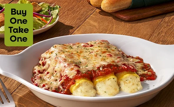 Four-Cheese Manicotti with Marinara