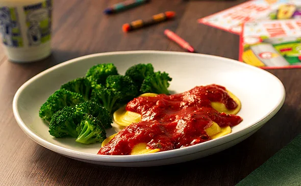 Kids Cheese Ravioli